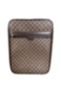 LV leather travel bag Pegase 55 Damier Ebene